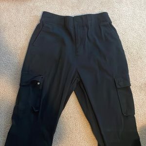 Forever 21, black cargo pants